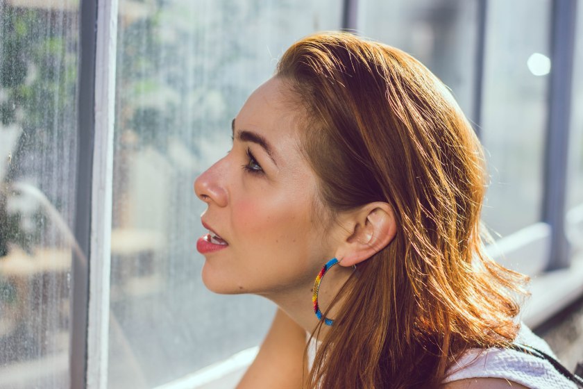 Model, woman, portrait, toronto, allan gardens, greenhouse