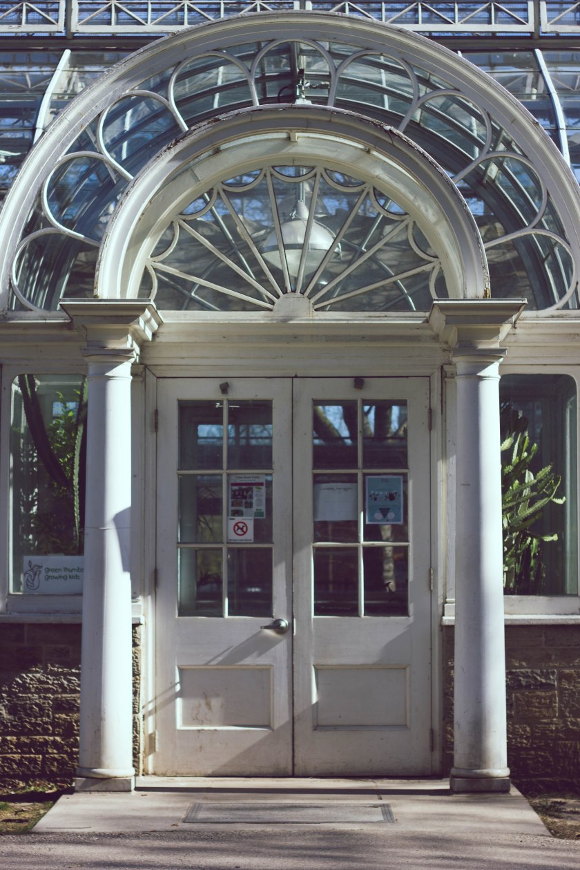 Toronto, door, allan gardens, greenhouse, city, urban, downtown, park