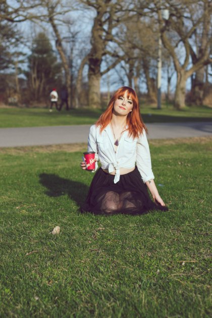 Model, redhead, toronto, portait, city, toronto island