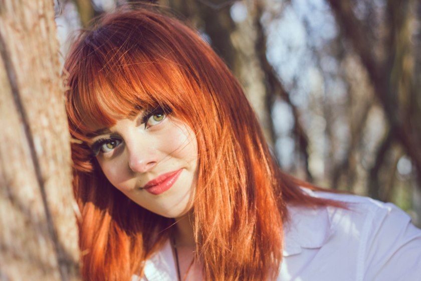 Model, redhead, toronto, portait, city, toronto island