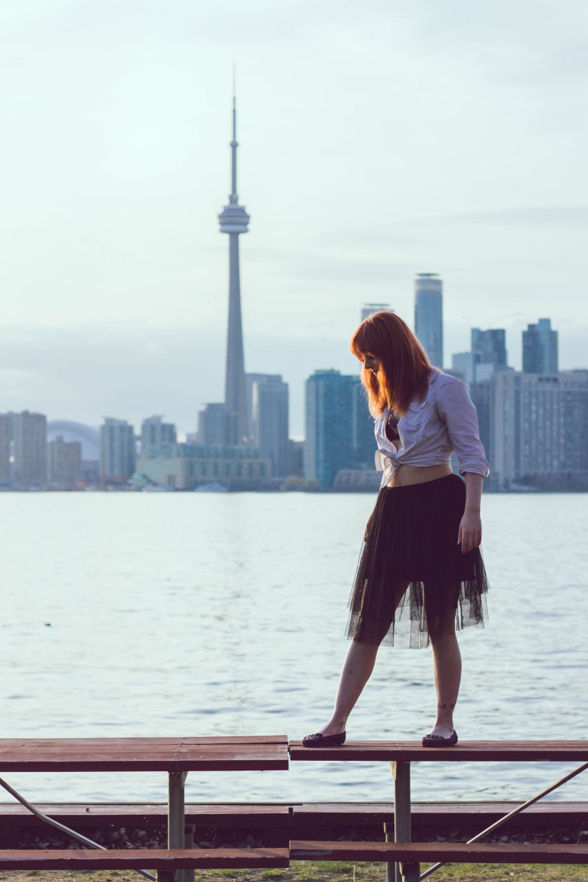 Model, redhead, toronto, portait, city, toronto island