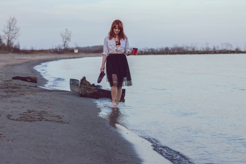 Model, redhead, toronto, portait, city, toronto island