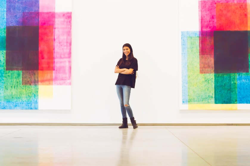 ortrait, toronto, model, smile, happy, pose