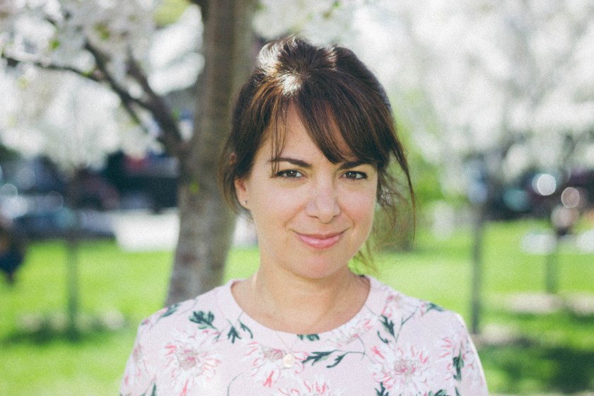 Portrait, Amy Rosen, Flower, Toronto Cooks, Trinity Bellwoods, Cherry Blossoms