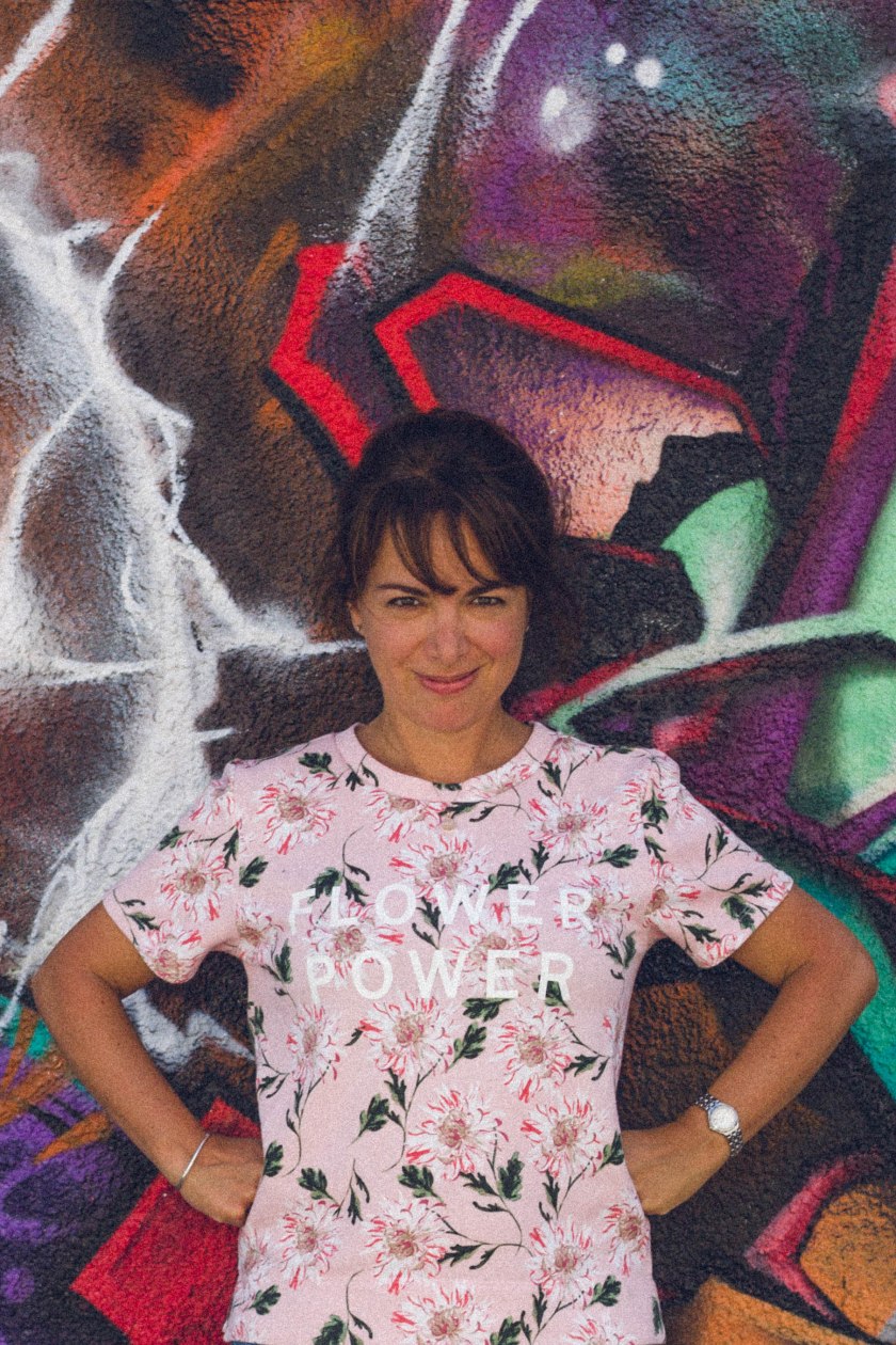 Portrait, Amy Rosen, Graffiti, Flower, Toronto Cooks