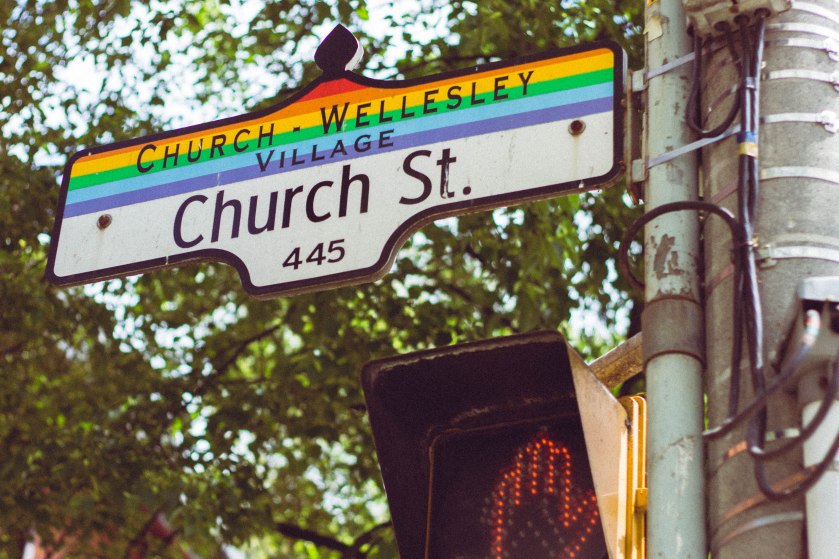 toronto, gay, village, church street, rainbow