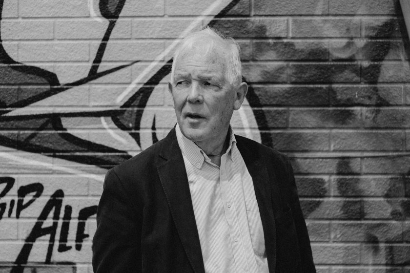 Toronto, man, portrait, black and white, downtown, city, chinatown, spadina