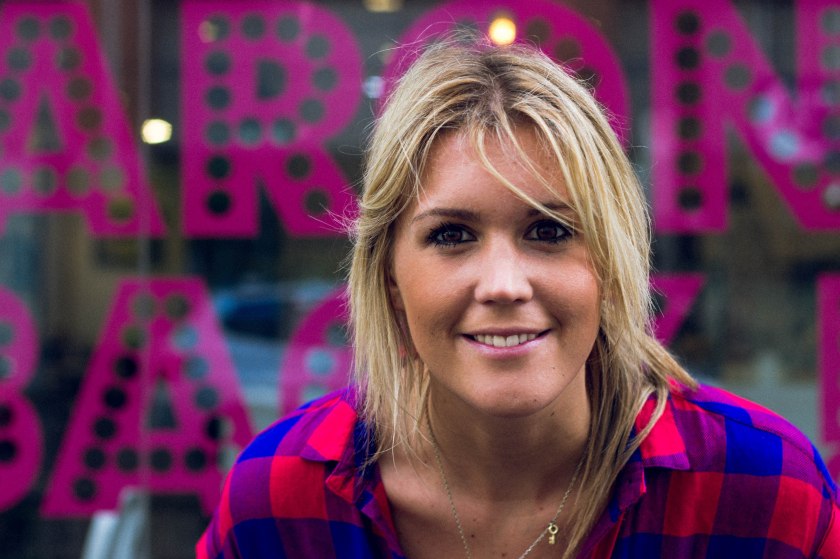 Portrait, Woman, Toronto, King Street, Liberty Village