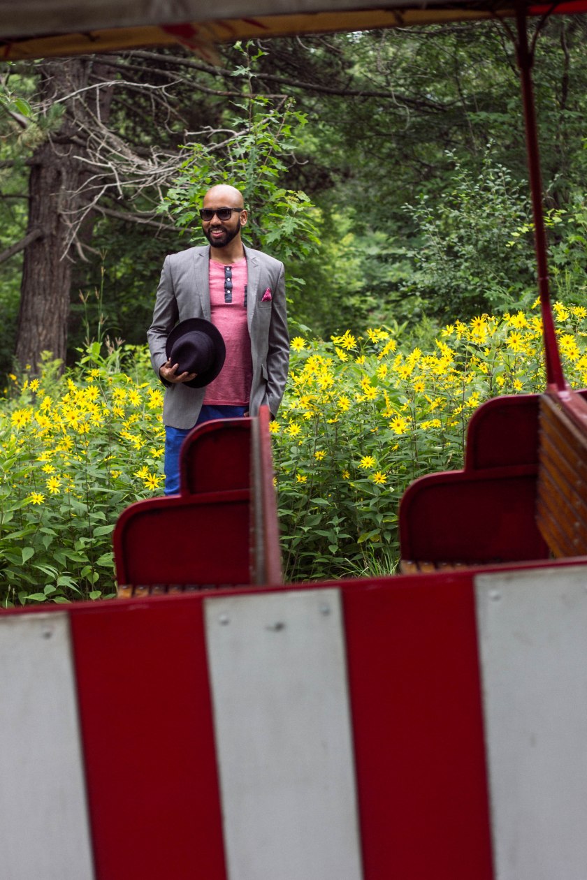 Portrait, style, fashion, park, man, toronto